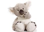 Kuscheltier NICI "Selection, Koala, 25 cm", grau (grau, weiß), Plüschfiguren, KinderB:14cm H:25cm T:8cm, Polyester, Kuscheltier, B:14cm H:25cm T:8cm