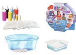 Kreativset SIMBA "Aqua Gelz Deluxe Set", bunt, Kreativsets, Kinder, Kreativset, mit Glitzer und Glow in the Dark Effekt