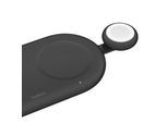BELKIN Ladestation "BOOSTCHARGE Tragbares USB-C Apple Watch-Ladegerät", schwarz, B:10,1cm H:9,91cm T:2,67cm, Ladegeräte, Ladestation
