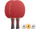 Tischtennisschläger JOOLA "Rossi", bunt, Tischtennisschläger, KinderB:153mm L:260mm T:26mm, Tischtennisschläger, B:153mm L:260mm T:26mm