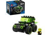 Konstruktionsspielsteine LEGO "Coole Flitzer – Gaming-Rennauto (60484), LEGO City", bunt, Spielbausteine, Kinder, Kunststoff, Konstruktionsspielsteine, Made in Europe