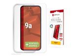 DISPLEX Displayschutzglas "Real Glass Screen Protector inklusive Case", transparent, B:9,4cm H:2cm T:19,8mm, Displayfolien, Displayschutzfolie, Schutzfolie, Bildschirmschutz, kratz- & stoßfest, Displayschutzglas