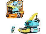 Spielzeug-Auto SPIN MASTER "Rubble & Crew - Core Vehicle Solid Motor", bunt, Spielzeugfahrzeuge, KinderB:10cm H:23cm T:23cm, Kunststoff, Spielzeug-Auto, B:10cm H:23cm T:23cm