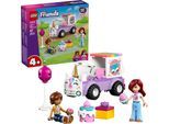 Konstruktionsspielsteine LEGO "Einhorn-Kuchenlieferwagen (42675), LEGO Friends", bunt, Spielbausteine, Kinder, Kunststoff, Konstruktionsspielsteine, Made in Europe