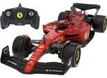 RC-Auto JAMARA "Deluxe Cars, Deluxe Cars, Ferrari F1-75 1:18, rot - 2,4 GHz", rot, Fernlenkfahrzeuge, KinderB:11,2cm H:6,9cm T:31,2cm, RC-Auto, B:11,2cm H:6,9cm T:31,2cm