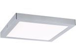 PAULMANN LED Panel "Abia", grau (chromfarben), 1, H: 3cm, 1 Stk., Leuchten, LED Panel