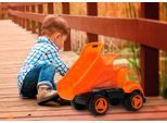 Spielzeug-Radlader JAMARA "Dump Truck XL", orange, Spielzeugfahrzeuge, KinderB:35,5cm T:71cm, Kunststoff, Spielzeug-Radlader, für Kinder ab 12 Monaten, BxLxH: 36x71x38 cm, B:35,5cm T:71cm