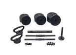 Hantel-Set CHRISTOPEIT SPORT "ASG 20 kg", weiß, neutral, Hanteln, 20 kg, Hantel-Set