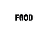 Wanddekoobjekt QUEENCE "FOOD", schwarz, B:30cm H:45cm T:0,1cm, Stahl, Wanddekoobjekte, Wanddekoobjekt, Stahlschild, Blechschild, Spruch, Witzig, Wanddeko, retro, 20x30cm