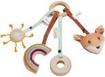 Greifspielzeug HAUCK "Play Catching S Fox", bunt, Greifspielzeug, Baby, Holz, Kunststoff, Plüsch, Polyester, Greifspielzeug