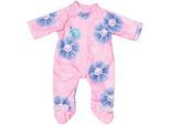Puppenkleidung BABY BORN "Strampler Blumen 43 cm", rosa, Puppenkleidung, Baby, Puppenkleidung
