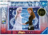 Puzzle RAVENSBURGER "Bezaubernde Schwestern", bunt, Puzzles, KinderB:49cm H:36cm, Pappe, Puzzle, mit leuchtenden Details, B:49cm H:36cm