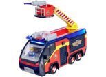 Spielzeug-Feuerwehr SIMBA "Feuerwehrmann Sam, Jupiter", bunt, Spielzeugfahrzeuge, Kinder, Kunststoff, Spielzeug-Feuerwehr, mit Licht- und Soundeffekten
