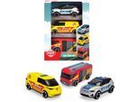 Spielzeug-Auto DICKIE TOYS "SOS Team", silber (silber, blau), Spielzeugfahrzeuge, Kinder, Kunststoff, Spielzeug-Auto