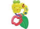 Greifling VTECH "VTechBaby, Musik-Beißring", bunt, Greifspielzeug, BabyB:12cm H:20cm, Gummi, Kunststoff, Greifling, B:12cm H:20cm