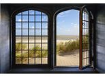 Wandsticker QUEENCE "Sylt", bunt, B:60cm H:40cm, Vinyl, Wandtattoos, Wandsticker, Wandsticker, Wandbild, selbstklebend, 3D, Fenster