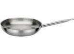 Bratpfanne GSW "LE CHEF", silber (silberfarben), Ø:28cm, Pfannen, Bratpfanne, Induktion