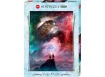 Puzzle HEYE "Cosmic Dust / Inner Mystic", bunt, Puzzles, KinderB:50cm H:70cm, Pappe, Motiv, Puzzle, Made in Germany, B:50cm H:70cm