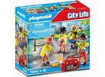 Konstruktions-Spielset PLAYMOBIL "Rettungsteam (71244), My City Life", bunt, Spielbausteine, Kinder, Kunststoff, Konstruktions-Spielset, Made in Europe