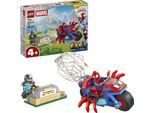 Konstruktionsspielsteine LEGO "Spidey auf Motorrad vs. Rhino (11206), LEGO Spidey", bunt, Spielbausteine, Kinder, Kunststoff, Konstruktionsspielsteine, Made in Europe