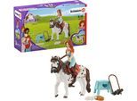 Spielfigur SCHLEICH "HORSE CLUB Mia & Spotty (42518)", bunt, Spielfiguren, Kinder, Kunststoff, Spielfigur