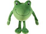 Plüschfigur HEUNEC "JANOSCH, Günther Kastenfrosch 30 cm", grün, Plüschfiguren, KinderB:15cm L:30cm T:20cm, Plüschfigur, enthält recyceltes Material, B:15cm L:30cm T:20cm