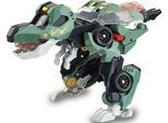 Spielfigur VTECH "Switch & Go Dinos, Fighter Launcher-T-Rex", grün, Spielfiguren, KinderH:23cm, Kunststoff, Spielfigur, mit Sound, H:23cm