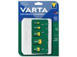 VARTA Batterie-Ladegerät "Universal Charger", weiß, B:15,35cm H:12,85cm T:4,9cm, Ladegeräte, Batterie-Ladegerät