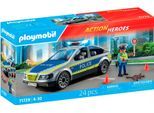 Konstruktions-Spielset PLAYMOBIL "Polizei Streifenwagen (71729), Playmobil Action Heroes", bunt, Spielbausteine, Kinder, Kunststoff, Konstruktions-Spielset