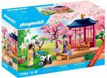 Konstruktions-Spielset PLAYMOBIL "Asiatischer Garten mit Pandafütterung (71762), Playmobil My Life", bunt, Spielbausteine, Kinder, Kunststoff, Konstruktions-Spielset, Made in Europe
