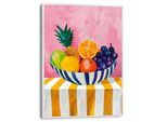 Poster REINDERS "Sommerfrüchte", bunt (farbe bild(er): mehrfarbig), B:30cm H:40cm T:1,6cm, Bilder, Poster, Küche - Mehrfarbig - MDF - Essen und Trinken - 30x40 cm