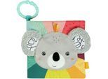 Greifspielzeug FEHN "DoBabyDoo, Stoffbuch Koala", bunt, Greifspielzeug, BabyB:17cm L:17cm, Softvelour, Greifspielzeug, B:17cm L:17cm