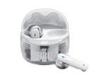 JBL wireless In-Ear-Kopfhörer "TUNE Flex 2 Ghost", weiß (weiß, transparent), B:3,2cm H:16cm T:10cm, Kopfhörer, wireless In-Ear-Kopfhörer