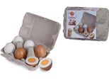 Spiellebensmittel EICHHORN "Eier", bunt, Kaufladensortimente, Kinder, Holz, Spiellebensmittel, aus Holz