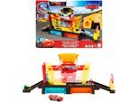 Spiel-Gebäude MATTEL "Disney Pixar Cars Color Changers Lightning McQueen Autowaschanlage", bunt, Fahrzeug-Spielwelten, Kinder, Kunststoff, Spiel-Gebäude, mit Farbwechsel des Fahrzeugs