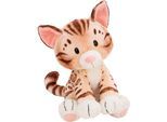 Kuscheltier NICI "Homies GREEN, Katze Bengal 25 cm sitzend", braun, Plüschfiguren, KinderB:17cm H:25cm L:25cm, Kuscheltier, B:17cm H:25cm L:25cm