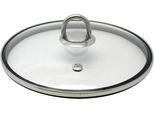 Topfdeckel ELO "Protection", silber (silberfarben, transparent), Ø:24cm, Edelstahl, Glas, Deckel, Topfdeckel, mit Silikonrand