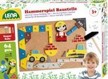 Spiel LENA "Hammerspiel Baustelle", bunt, Spiele, Kinder, Kunststoff, Spiel