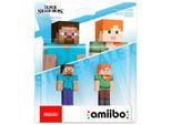 NINTENDO SWITCH Spielfigur "amiibo Steve & Alex - Super Smash Bros. Collection", bunt, Spielfiguren, Spielfigur