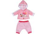 Puppenkleidung BABY BORN "Jogginganzug Hund 43cm", bunt, Puppenkleidung, Baby, Puppenkleidung, mit Kleiderbügel