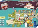 Puzzle KOSMOS "Story Puzzle: Die Schule der magischen Tiere, Fürchterlich Feierlich", bunt, Puzzles, KinderB:54cm H:38cm, Pappe, fluoreszierend, Puzzle, mit Leuchteffekt; Made in Germany, B:54cm H:38cm