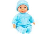 Babypuppe BAYER "My First Baby, 28 cm blau", blau, Puppen, Baby, Babypuppe