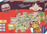 Puzzle KOSMOS "Story Puzzle: Die Schule der magischen Tiere, Endlich Ausgegeistert", bunt, Puzzles, KinderB:54cm H:38cm, Pappe, fluoreszierend, Puzzle, mit Leuchteffekt; Made in Germany, B:54cm H:38cm