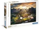 Puzzle CLEMENTONI "High Quality Collection, Tal in China", bunt, Puzzles, KinderB:98cm H:67cm, Pappe, Motiv, Puzzle, Made in Europe, B:98cm H:67cm