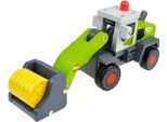 Spielzeug-Radlader HAPPY PEOPLE "CLAAS Kids Torion 2014", grün, Spielzeugfahrzeuge, KinderB:10cm H:12cm T:28cm, Holz, Spielzeug-Radlader, aus Holz, B:10cm H:12cm T:28cm