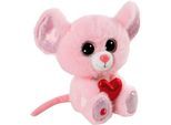 Kuscheltier NICI "Glubschis, Maus Pinky Luv, 15 cm schlenkernd", rosa (pink), Plüschfiguren, KinderB:11cm H:15cm L:8,5cm, Polyester, Kuscheltier, B:11cm H:15cm L:8,5cm