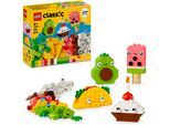 Konstruktionsspielsteine LEGO "Kreativer Snack Bauspaß (11039), LEGO Classic", bunt, Spielbausteine, Kinder, Kunststoff, Konstruktionsspielsteine, Made in Europe