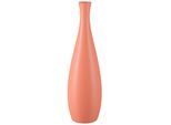 Dekovase CREATIV HOME "Vase", lachs, H:40cm Ø:11,5cm, Vasen, Dekovase, mit durchbrochenem Design