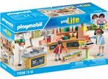 Konstruktions-Spielset PLAYMOBIL "Food Lounge (71538), My Life", bunt, Spielbausteine, Kinder, Kunststoff, Konstruktions-Spielset, Made in Europe
