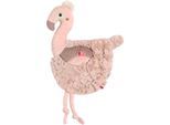 Kuscheltuch FEHN "Lazy, Crazy & Pink, Schmusetuch Flamingo", Baby, rosa (rose), Plüsch, Softvelour, Schnuffeltücher Kuscheltuch